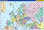 Evropa: školní nástěnná politická mapa…