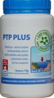 PTP PLUS - BAKTERIE DO JEZER A RYBNÍKŮ - 1KG Extra účinné bakterie do rybníků a jezer. Přírodní bakteriální výrobek pro čistá jezera a rybníky bez sinic a organického bahna (pro 200 m2).
