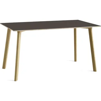 Jídelní stůl HAY Stůl CPH Deux 210 L140, stone grey/oak