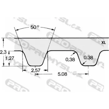 Řemen ozubený 514 XL 037 (9,40 mm) optibelt ZR