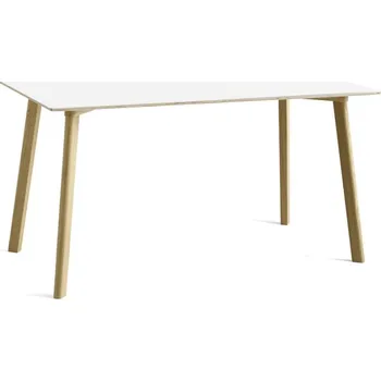 Jídelní stůl HAY Stůl CPH Deux 210 L140, pearl white/oak