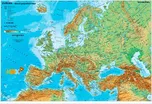 Evropa fyzická/politická mapa A3 -…