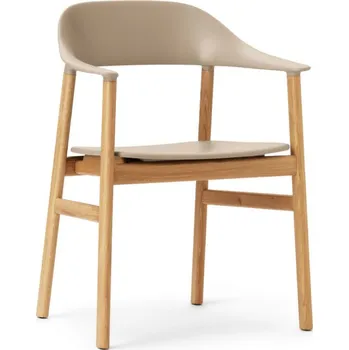 Jídelní židle Normann Copenhagen Židle Herit Armchair Oak, sand