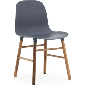 Jídelní židle Normann Copenhagen Židle Form, blue/walnut
