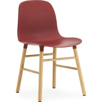 Jídelní židle Normann Copenhagen Židle Form, red/oak
