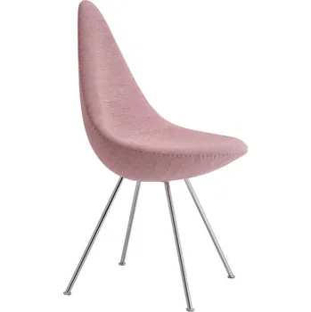 Jídelní židle Fritz Hansen Židle Drop™, Canvas / light pink