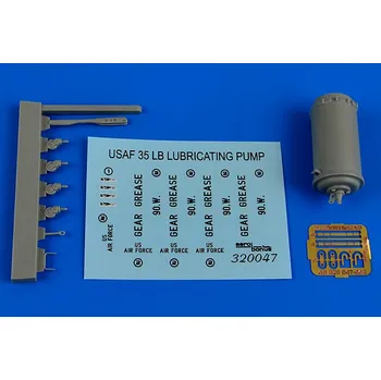 Plastikový model Aerobonus 1/32 35Lb. lubricating bucket pump USAF