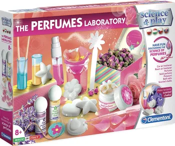 Dětská vědecká sada Clementoni Hraj si a poznávej Laboratoř na výrobu parfémů