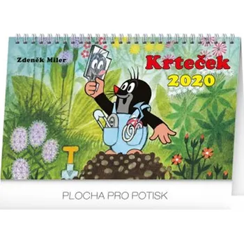 Kalendář Presco Group Kalendář stolní 2020 Krteček