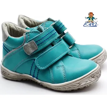 Dívčí polobotky ESSI Sázavan SÁZAVAN ESSI S 2901 Dětské boty tyrkys Velikost: 22