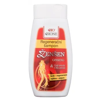 Šampon Bione Cosmetics regenerační šampon Ženšen Goji + Chia 260 ml