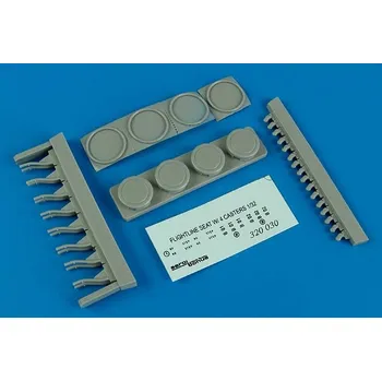 Plastikový model Aerobonus 1/32 Flightline seat with 4 casters