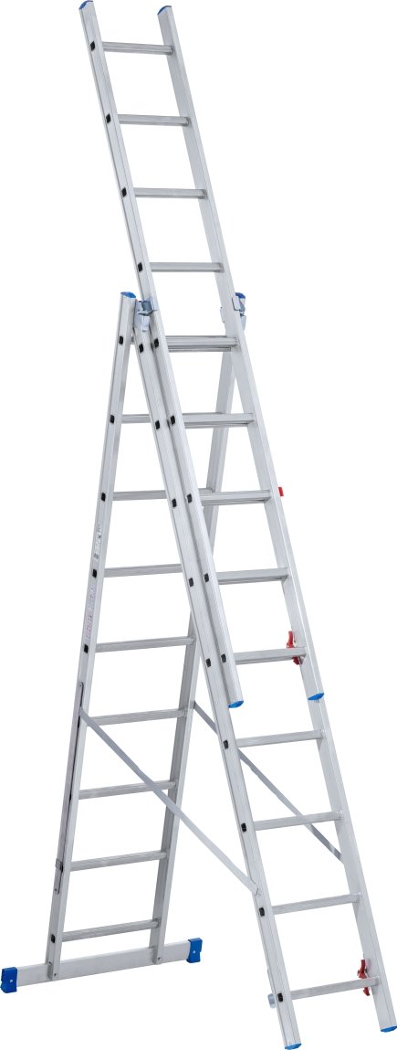 Trojdílný žebřík VENBOS PROFI 3809 3x9