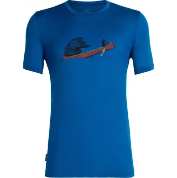 Icebreaker Men's Tech Lite SS Crewe Canoe & Cook Isle/Canoe Companions XL Pánské tričko Icebreaker Men's Tech Lite SS Crewe Canoe & Cook Isle/Canoe Companions XL