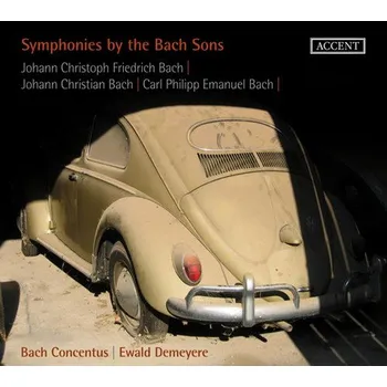 Zahraniční hudba Symphonies By The Bach Sons - Bach Concentus & Ewald Demeyere [CD]