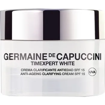 Pleťový krém Germaine de Capuccini Timexpert White Anti-Ageing Clarifying Cream SPF15 - Rozjasňující anti-agingový krém SPF15 50ml