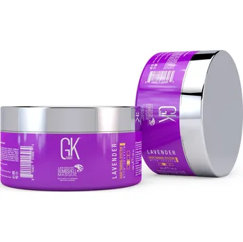 Vlasová regenerace GK Hair Levender Bombshell Masque - Regenerační a barvící maska fialová 200 g