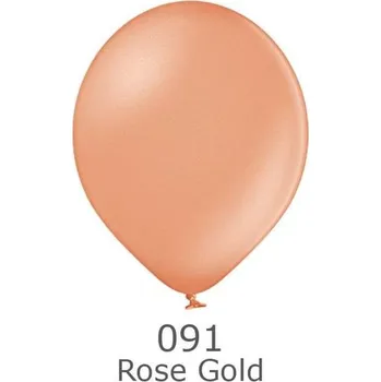 Balónek Balónky metalické - 091 Rose Gold Belbal 1100091