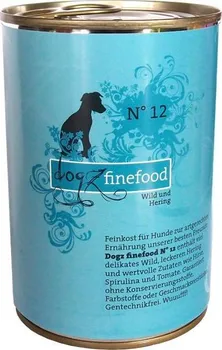 Krmivo pro psa Pets Nature GmbH Konzerva Dogz Finefood No.12 se zvěřinou a sledím masem 400 g