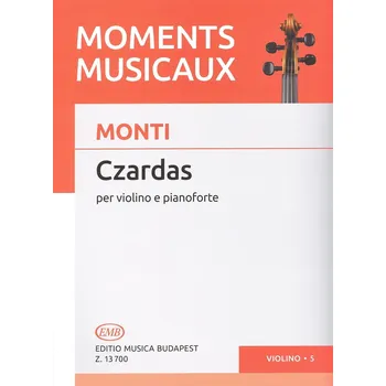 CZARDAS by Vittorio MONTI / housle a piano