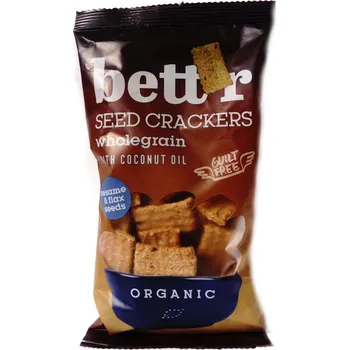 Bett'r Celozrnné semínkové krekry BIO 150 g