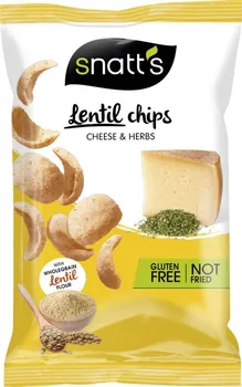 Chips Snatt's Lentil Chips 85 g sýr/bylinky