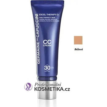 Pleťový krém Germaine de Capuccini Excel Therapy O2 Daily Perfect Skin CC Cream - Multifunkční CC krém Béžová 50 ml