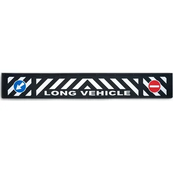 Dlouhá zástěrka Long Vehicle - černá, lisovaná