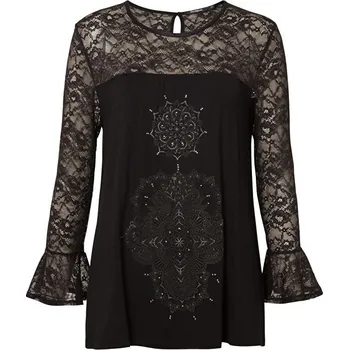 Dámská halenka Recenze Desigual TS Alegra Negro