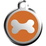 Red Dingo Psí známka 20 mm Kost