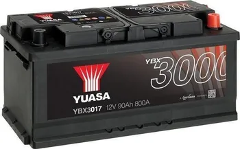 Autobaterie Yuasa YBX3017 12V 90Ah 800A