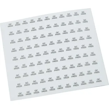 Značení QC PASS vinylová samolepka 7 mm
