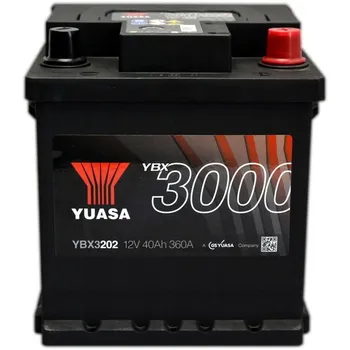 Autobaterie Yuasa YBX3202 12V 40Ah 360A