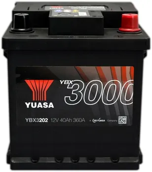 Autobaterie Yuasa YBX3202 12V 40Ah 360A