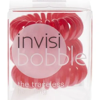 Invisibobble Raspberry Red - gumička do vlasů červená 3ks