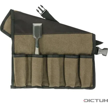 Dláto Cotton Tool Roll, 10 Pockets - Pouzdro pro nářadí