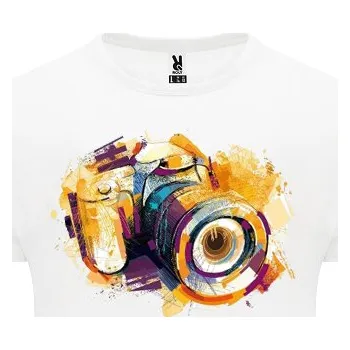 Pánské tričko Dětské fotografické tričko PHOTOGRAPHER T-SHIRTS Limited v13 bílé (tričko pro budoucí fotografy)