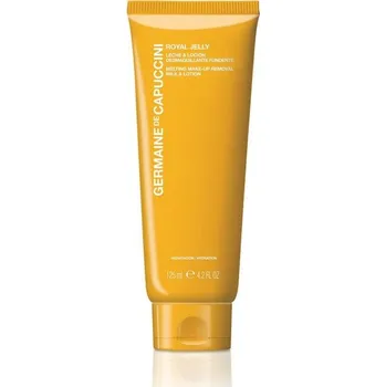 Přípravek na čištění pleti a oči Germaine de Capuccini Royal Jelly Melting Make-up Removal Milk &amp; Lotion - Odličovací Mléko a Tonikum v 1 125ml