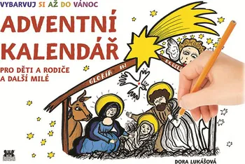 omalovánky Adventní kalendář - Lukášová Dora