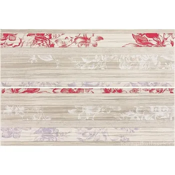 Obklad Rako Charme WITVE036 inzerto, šedá, 20 x 60 x 1 cm (set)