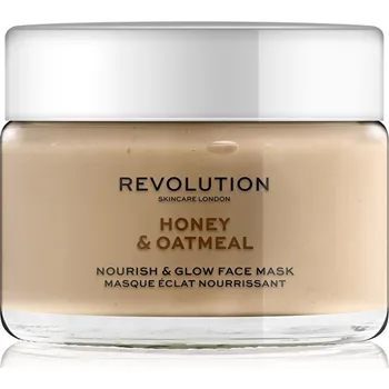 Pleťová maska Revolution Skincare Honey & Oatmeal rozjasňující pleťová maska 50 ml