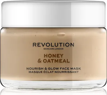 Pleťová maska Revolution Skincare Honey & Oatmeal rozjasňující pleťová maska 50 ml
