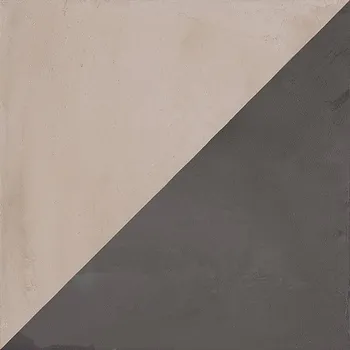 Dlažba Marca Corona 1741 Terra triangolo F, dlažba / obklad, retro, šedá, 20 x 20 x 0,9 cm