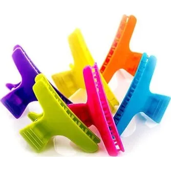 Labor Pro Skřipec do vlasů plastový Mix barev 8cm - Zelený