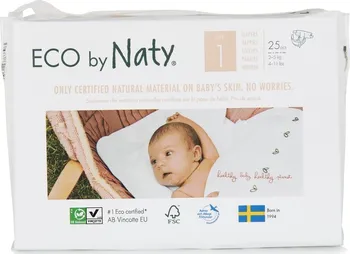 Plenkové kalhoty Naty Eco 1 Newborn 2 - 5 kg 25 ks