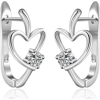 Šperkovnice Náušnice Srdce se zirkonem šperky, náušnice