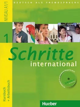Německý jazyk Schritte international 1: Kursbuch + Arbeitsbuch mit Audio-CD - Christoph Wortberg (2006, brožovaná)