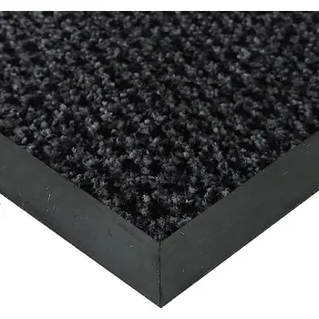 Rohožka Šedá textilní vstupní vnitřní čistící rohož Alanis - 300 x 190 x 0,75 cm