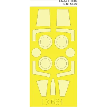 Plastikový model Eduard 1/48 F-104G (KINETIC)