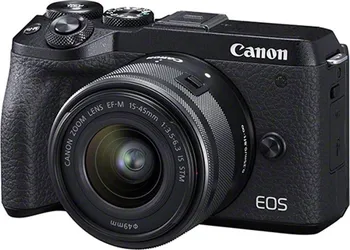 bezzrcadlovka Canon EOS M6 MII + EF-M 15-45 mm + EVF